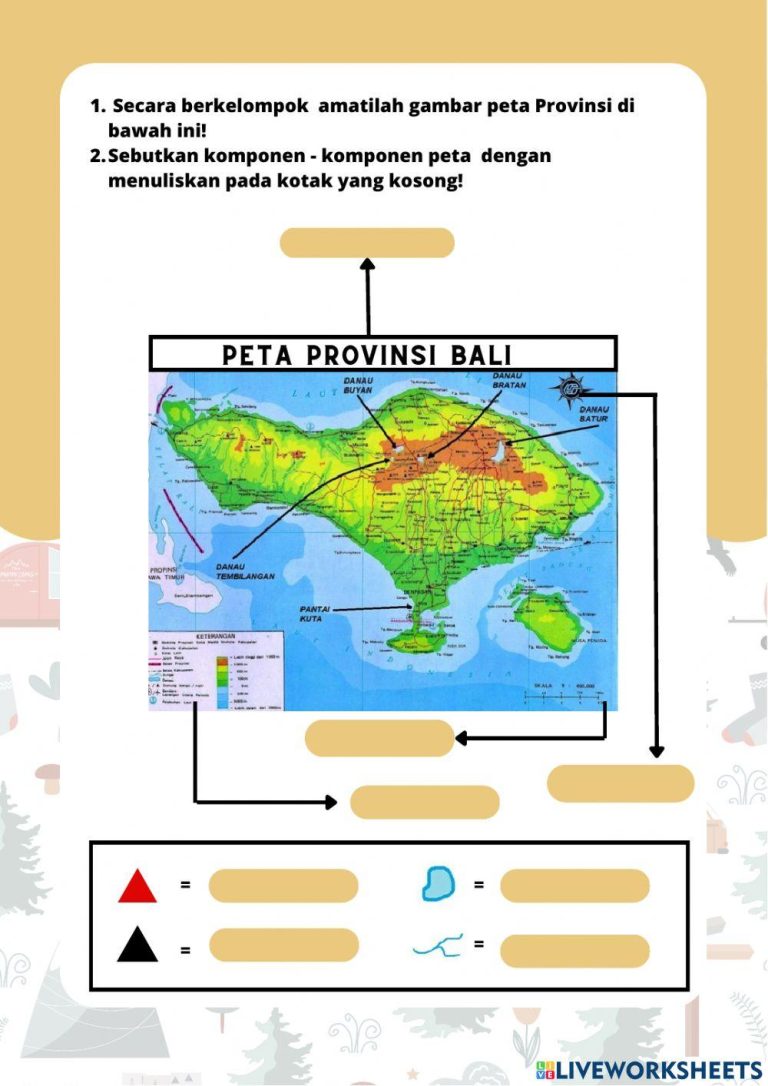 contoh soal ips kelas 4 tentang peta