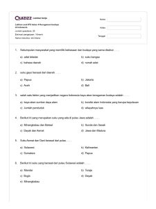 Soal IPS Kelas 4 Keragaman Budaya PDF