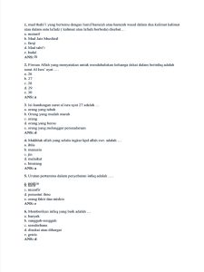 PDF Soal Pai Kelas 11 Sem 2 Compress PDF