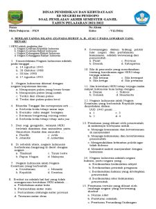 Memperkuat Pemahaman Kebangsaan Soal dan Kunci Jawaban PKn Kelas 3 SD
