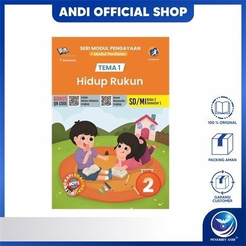 Penerbit Andi - Buku Seri Modul Penilaian Dan Pengayaan Tema 1 Hidup