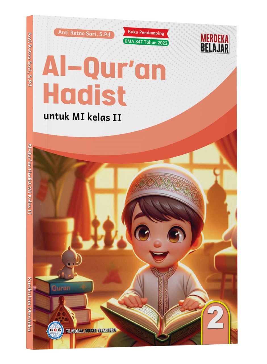 AL-QURAN HADIST KELAS 2 MI - Penerbit Litnus