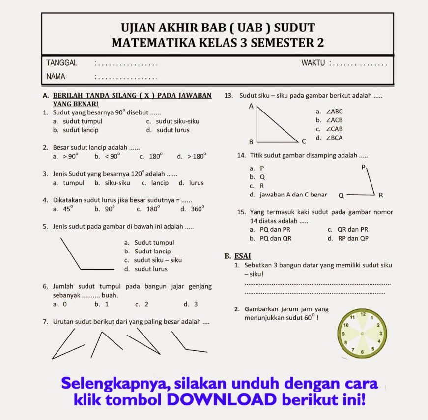7 Contoh Soal UAS Kelas 4 Tema 9 yang Sering Muncul, Wajib Tahu Sebelum Ujian