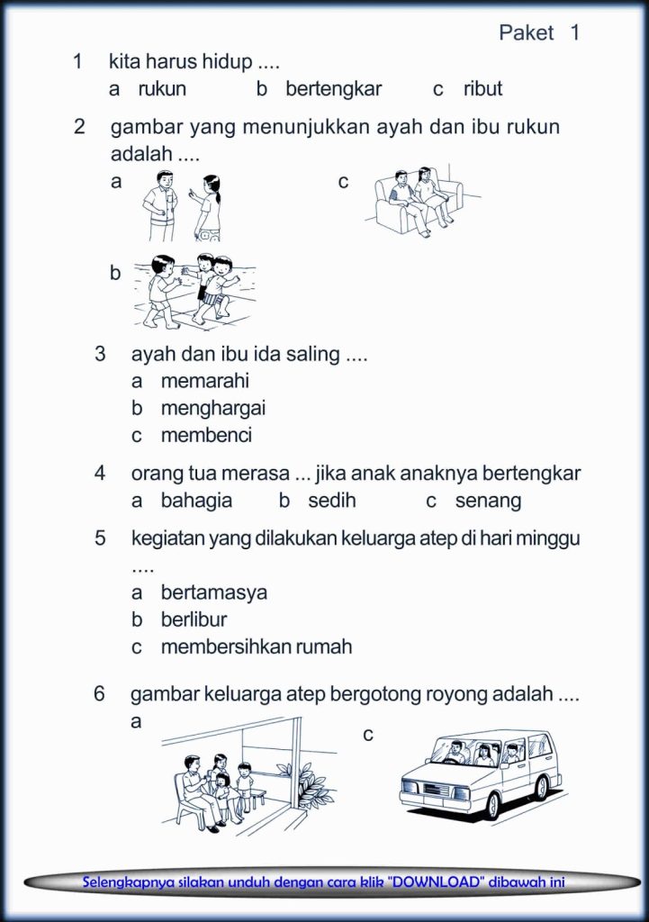 7 Contoh Soal UAS PKN Kelas 4 SD Semester 1 Ternyata Bisa Bikin Anak Lulus dengan Nilai Tinggi