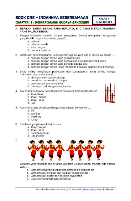 5 Cara Download Soal Tematik Kelas 4 Tema 1 dan Kunci Jawabannya Sebelum Libur 5 Cara Download Soal Tematik Kelas 4 Tema 1 dan Kunci Jawabannya Sebelum Libur