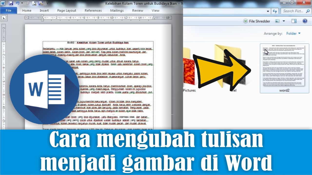 7 Rahasia Mengejutkan Cara Cepat Teks di Word Diubah Jadi Gambar JPG Sebelum Deadline 2026