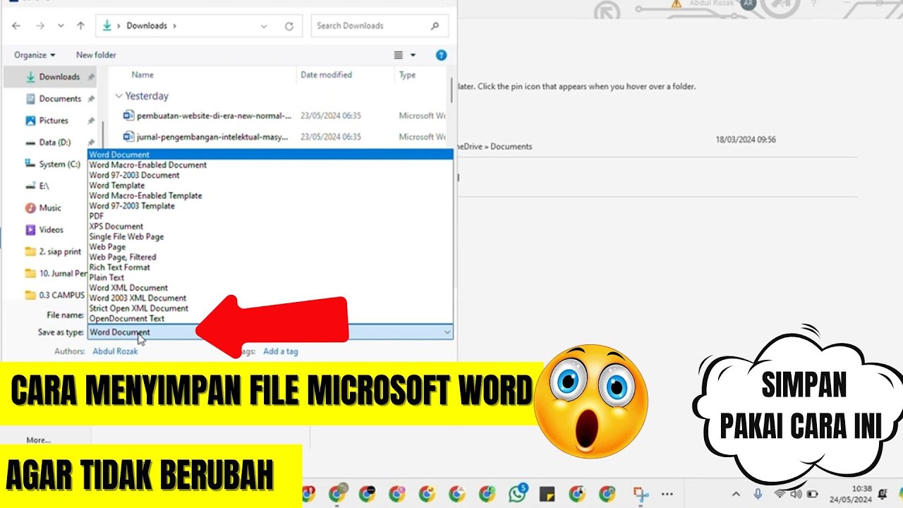 Rahasia Tempat Penyimpanan Word yang Tidak Bisa Diubah di Word 2007 yang Jarang Diketahui