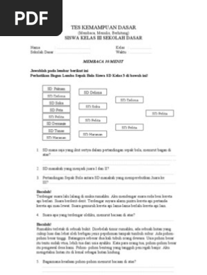 Terbukti 7 Tips download soal tkd sd kelas 3 untuk Nilai Tinggi Sebelum Ujian