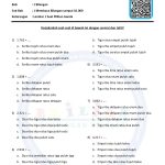Ternyata Ini Dia Contoh Soal UAS Matematika Kelas 4 Semester 1 yang Sering Muncul dan Wajib Dikuasai Siswa