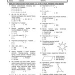 contoh soal uas matematika kelas 4 sd semester 2