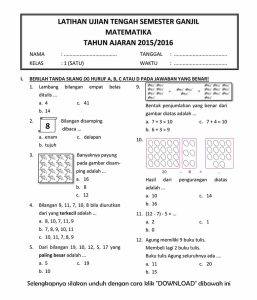 Panduan Lengkap dan Contoh Soal Ujian Tengah Semester 2 Kelas 4