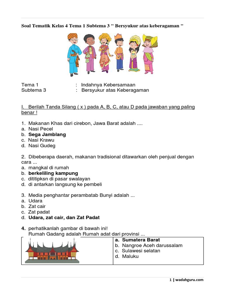 Download soal tematik kelas 4 tema 1 – 5 rahasia belajar cepat di 2026 sebelum terlambat Download soal tematik kelas 4 tema 1 – 5 rahasia belajar cepat di 2026 sebelum terlambat