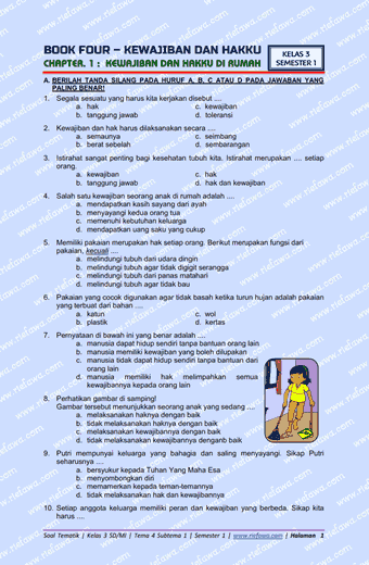 Terbukti 5 Cara Cepat Download Soal Tematik Kelas 3 Tema 4 Subtema 1 untuk Ujian 2026