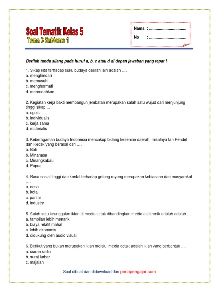 Wajib Tahu Bocoran Soal IPA Kelas 7 Semester 2 dan Kunci Jawaban PDF Terbaru