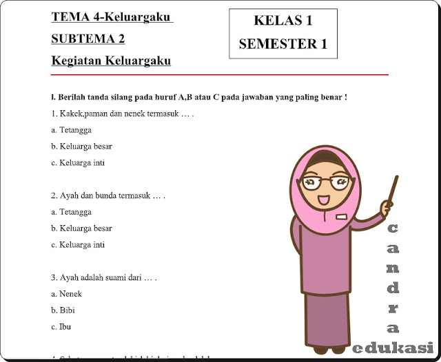 Terbukti! Download soal tematik kelas 1 tema 4 subtema 2 Gratis, Cara Cepat Kuasai Materi Terbukti! Download soal tematik kelas 1 tema 4 subtema 2 Gratis, Cara Cepat Kuasai Materi